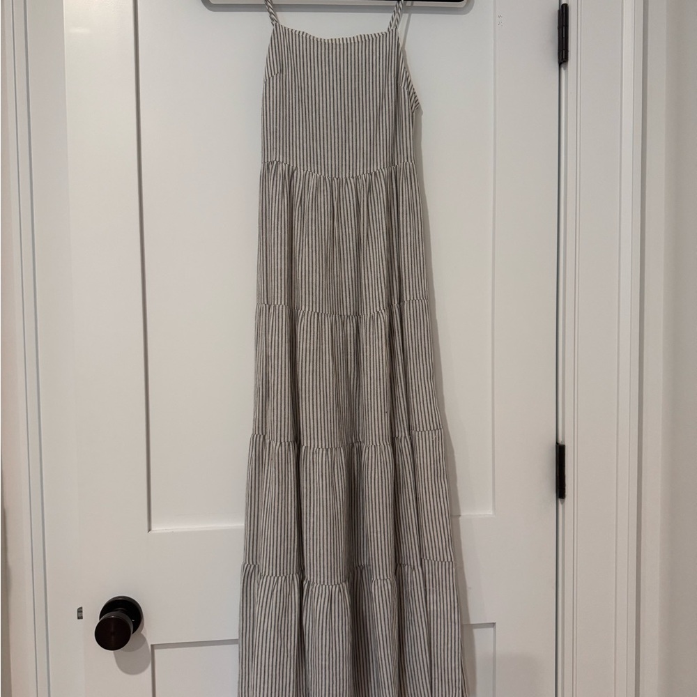 Together Striped Maxi Dress